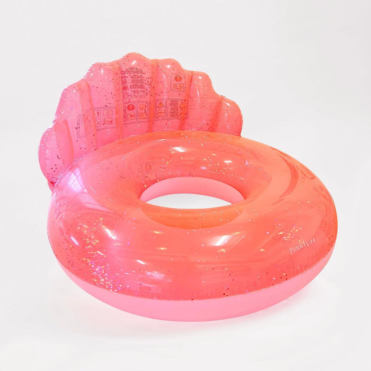 Pool Ring Neon Coral