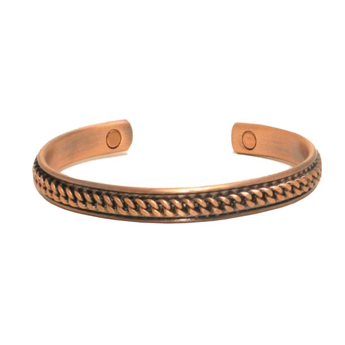 Magnetic Copper Rope Bracelet