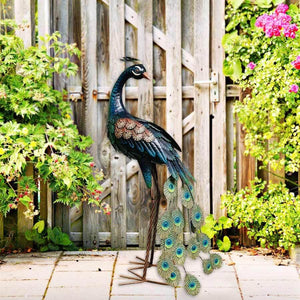 Peacock Lawn Ornament