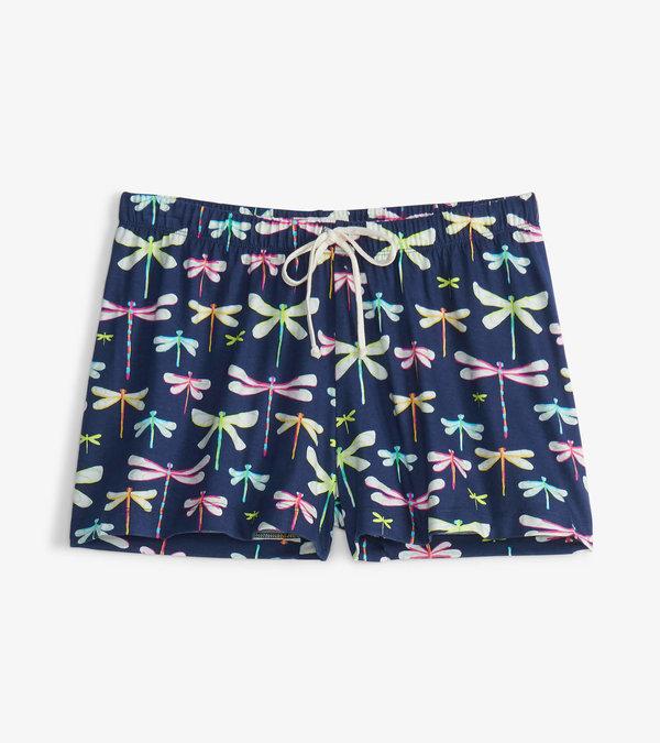 Dragonflies Sleep Shorts Med