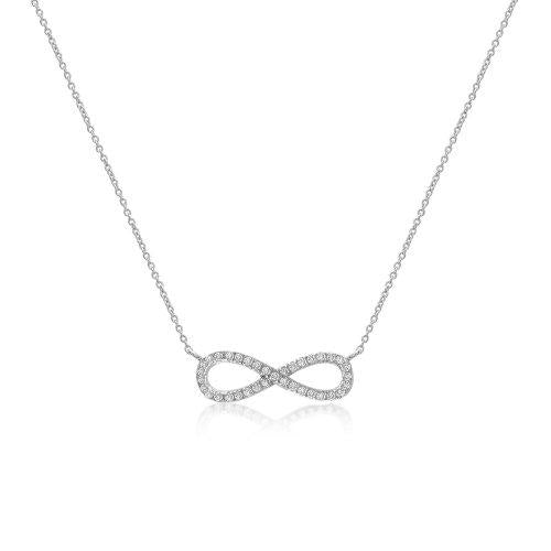 Infinity Necklace Sterling