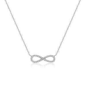 Infinity Necklace Sterling