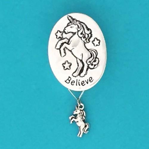 Unicorn Wish Box w Necklace