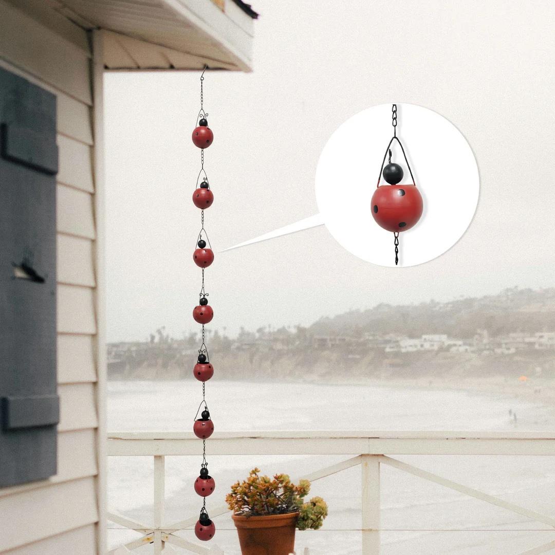 Ladybug Rain Chain