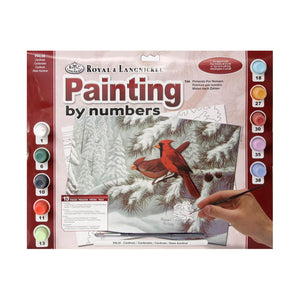 Paint By Number Cardinals