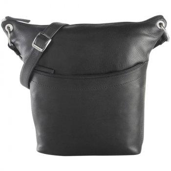 Top Zip Bucket Purse