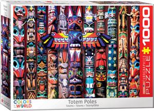 Puzzle Canadian Totem Poles