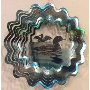Wind Spinner Loons 12"