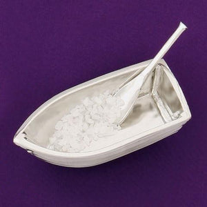 Boat Salt Cellar with Spoon