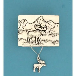 Moose Box with Necklace