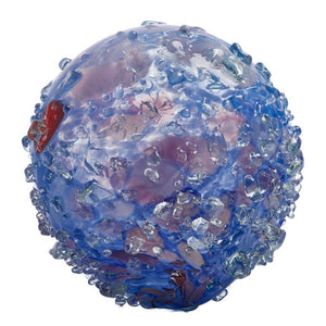 Bee Ball 6" Blue Glass