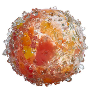Bee Ball 6" Orange Glass