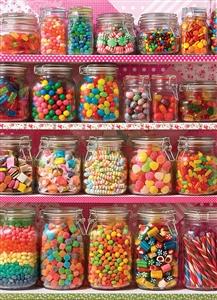 Puzzle Candy Shelf