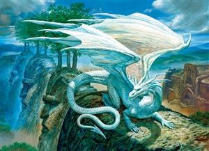 Puzzle White Dragon