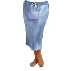 Midi Skirt Light Blue