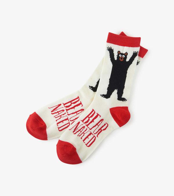 Women Crew Socks Bear