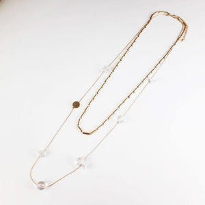 Clear Ice Necklace