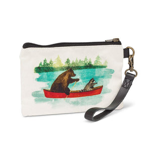 Animals in Canoe Pouch 5.5x6.5