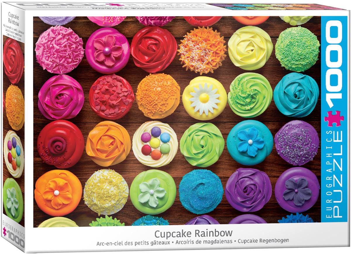 Puzzle Cupcake Rainbow