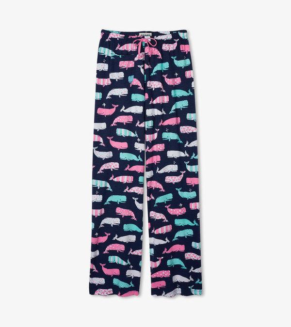 Whales Pajama Pant M