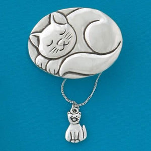 Cat Wish Box Necklace