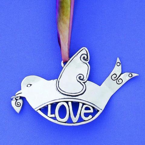 Ornament - Bird / Love