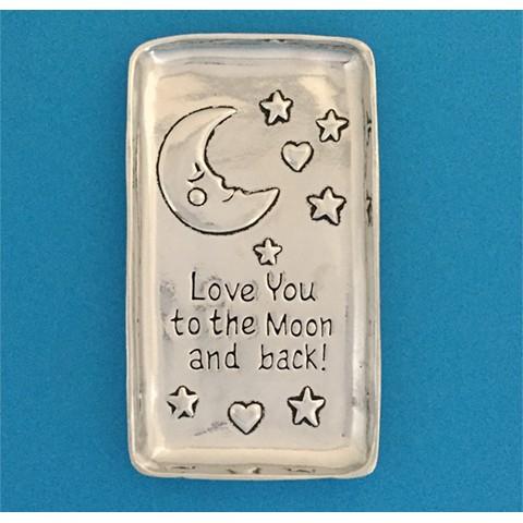 Love You to the Moon Sm Tray