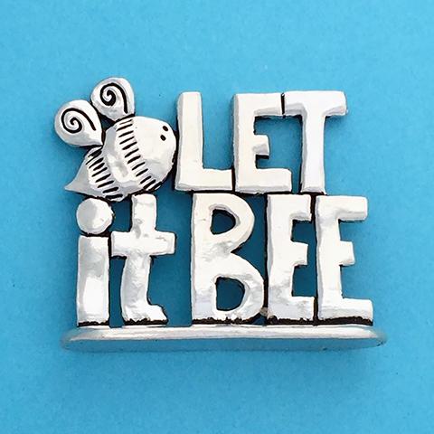 Let it Bee Sm Plaque
