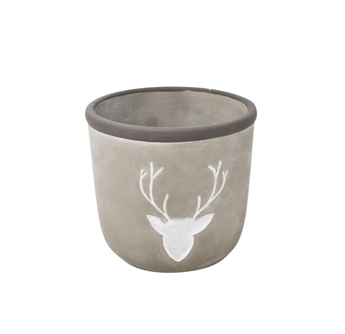 Deer Pot 19.5 x 14 x 12.5 cm