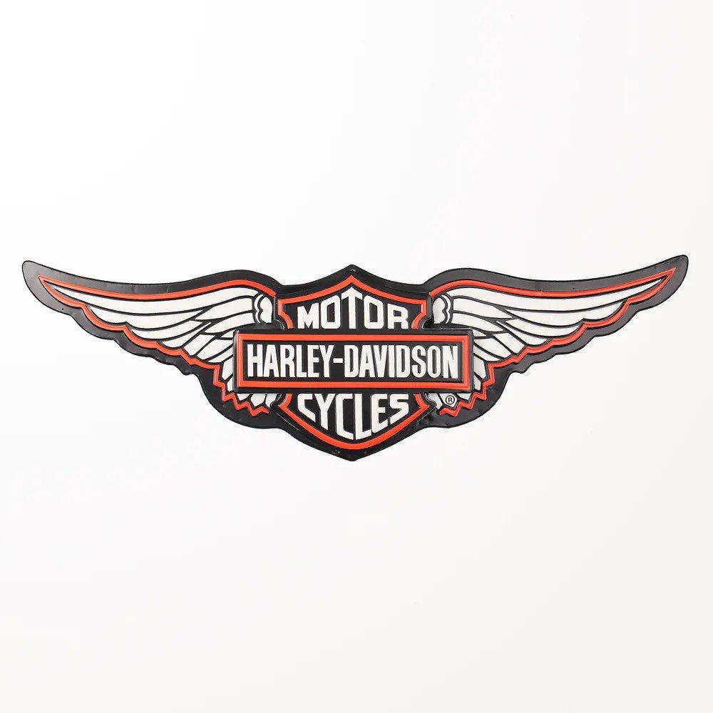 Harley Metal Wings Sign