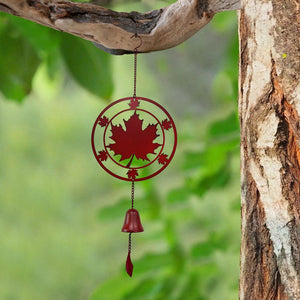 Maple Leaf Hanging Bell