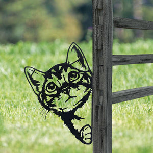 Kitten Metal Wall Art
