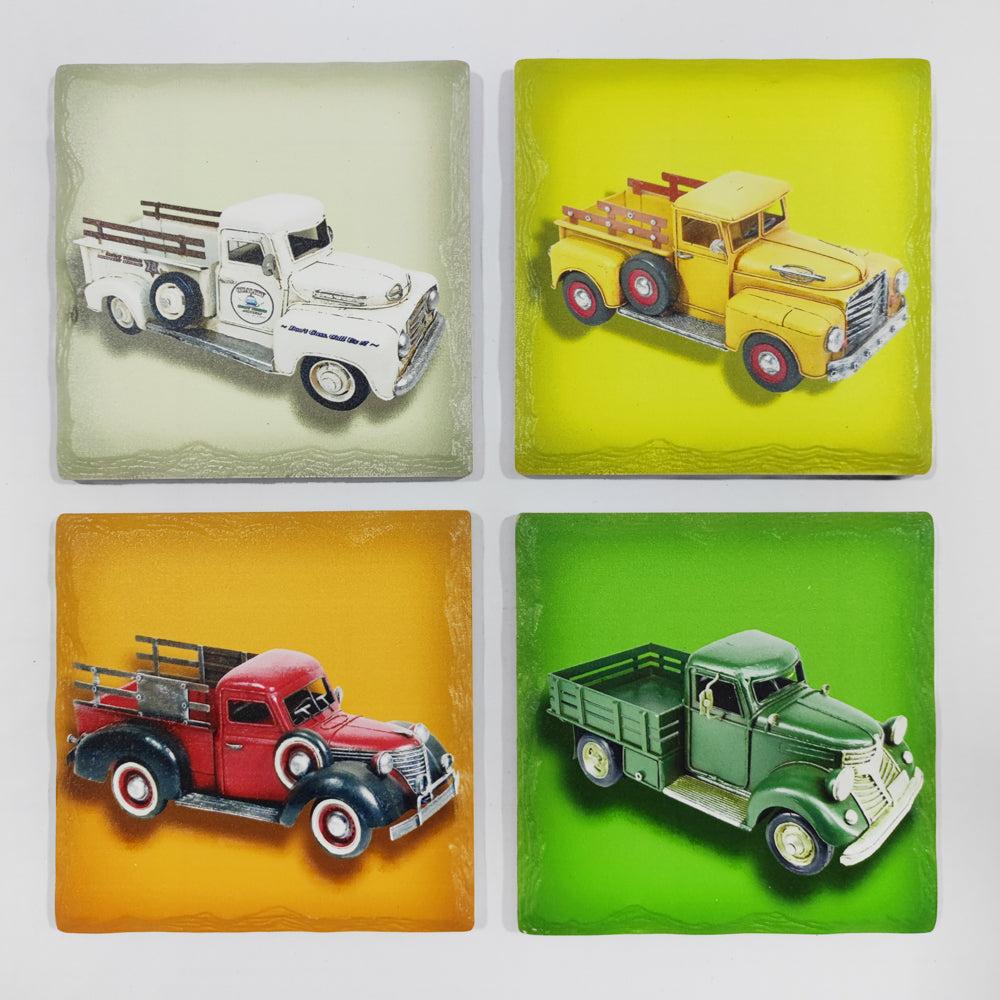 Set of 4 Truck Coasters