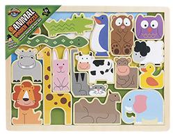 Wooden Zoo Animal Puzzle