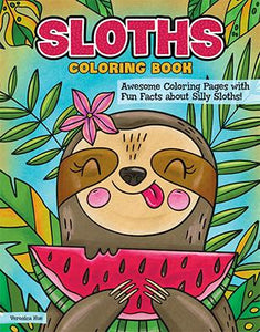 Colouring Book Sloths